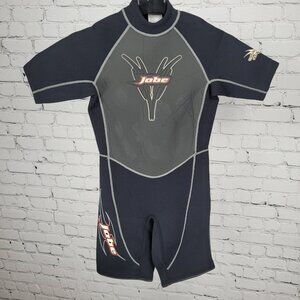Jobe Sports Black Power Stretch Shorty Springsuit Wetsuit Youth Size 12